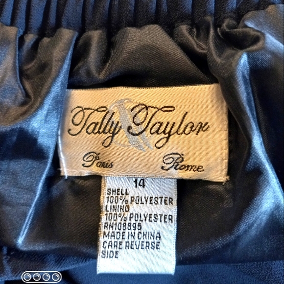 Tally Taylor Navy Blue Two-Piece Suit - Picture 10 of 16